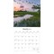 Tranquility | 2026 12 x 24 Inch (Hanging) Monthly Square Wall Calendar | Plastic-Free